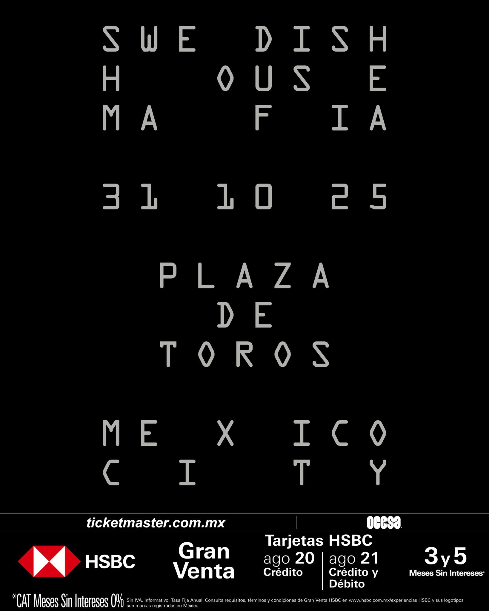 Swedish house mafia plaza de toros