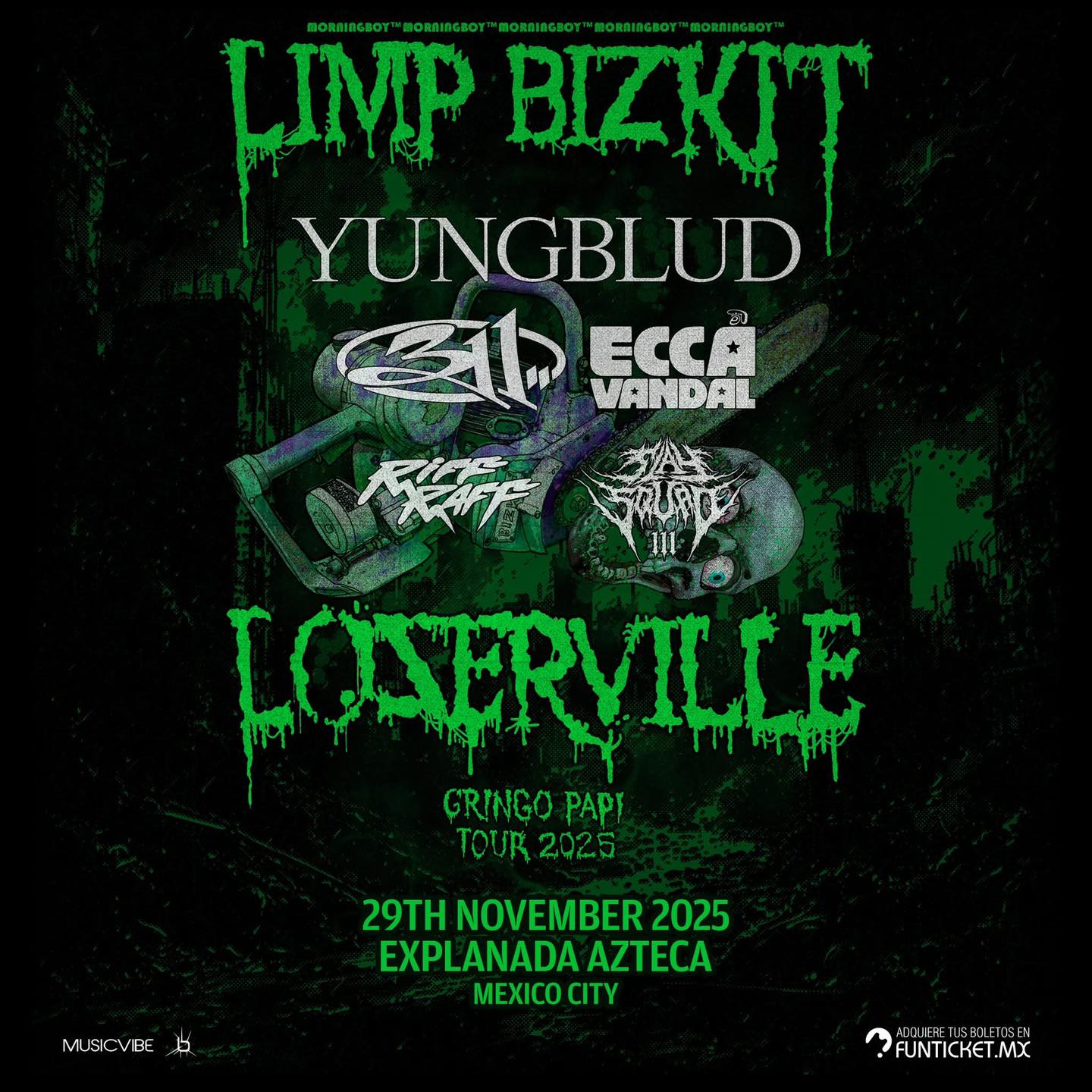 Limp bizkit explanada estadio azteca
