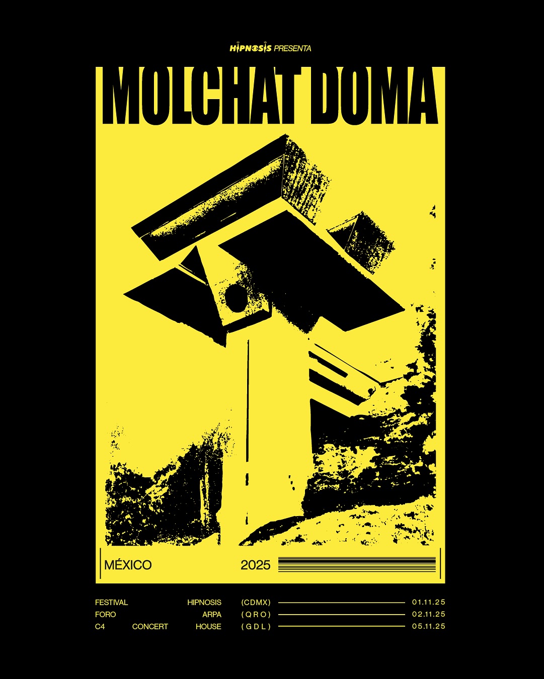 Hipnosis presenta: Molchat Doma anuncia tour por México