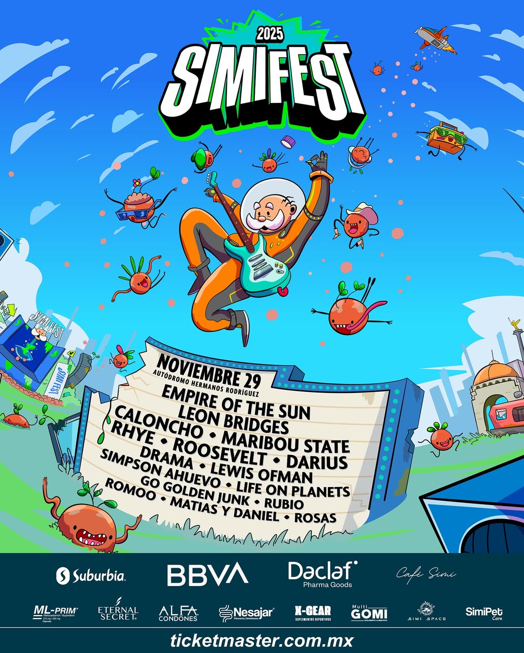 PRECIOS: Simi Fest 2025 revela lineup