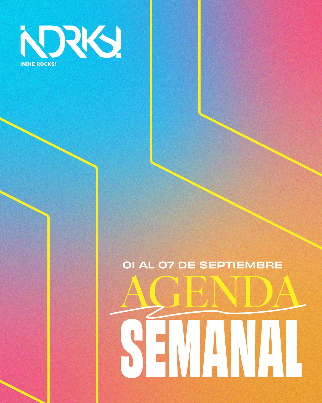 Conoce los eventos del 1 al 7 de septiembre