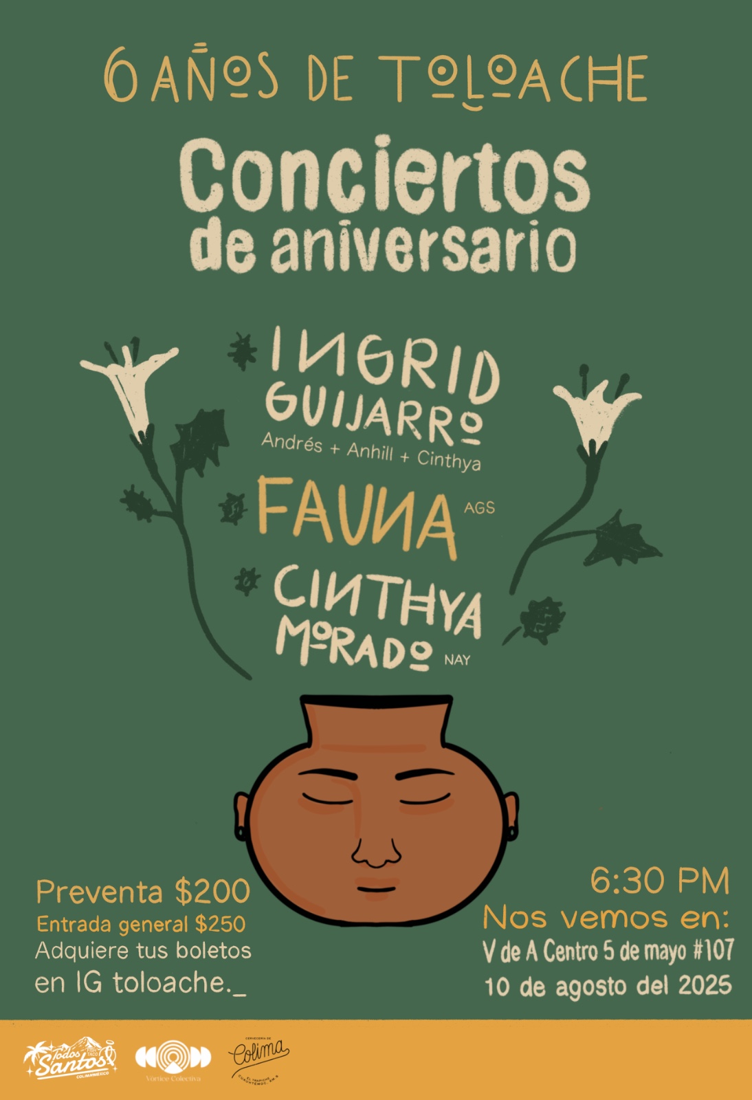 Aniv toloache conciertos