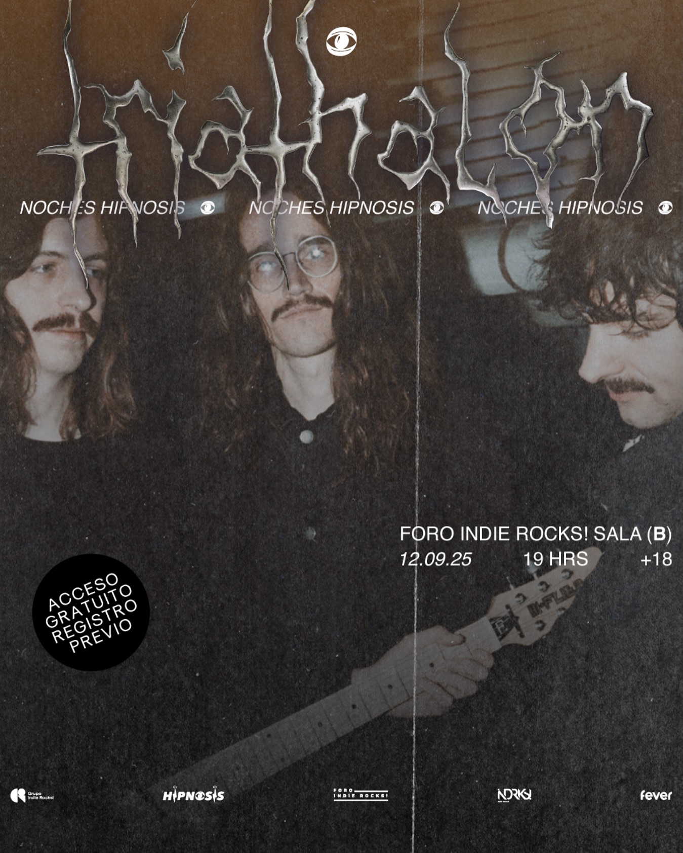 Noches Hipnosis Presenta: Triathalon en Foro Indie Rocks!