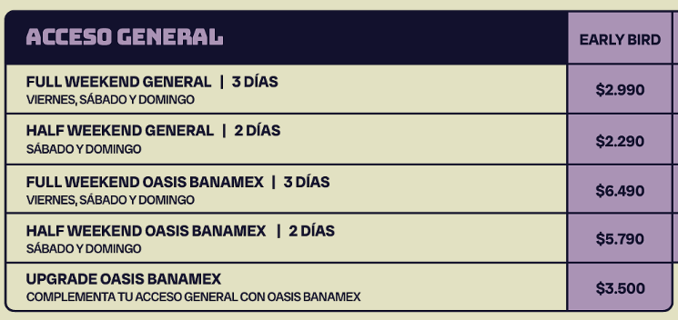 Bahidora 2026 early bird