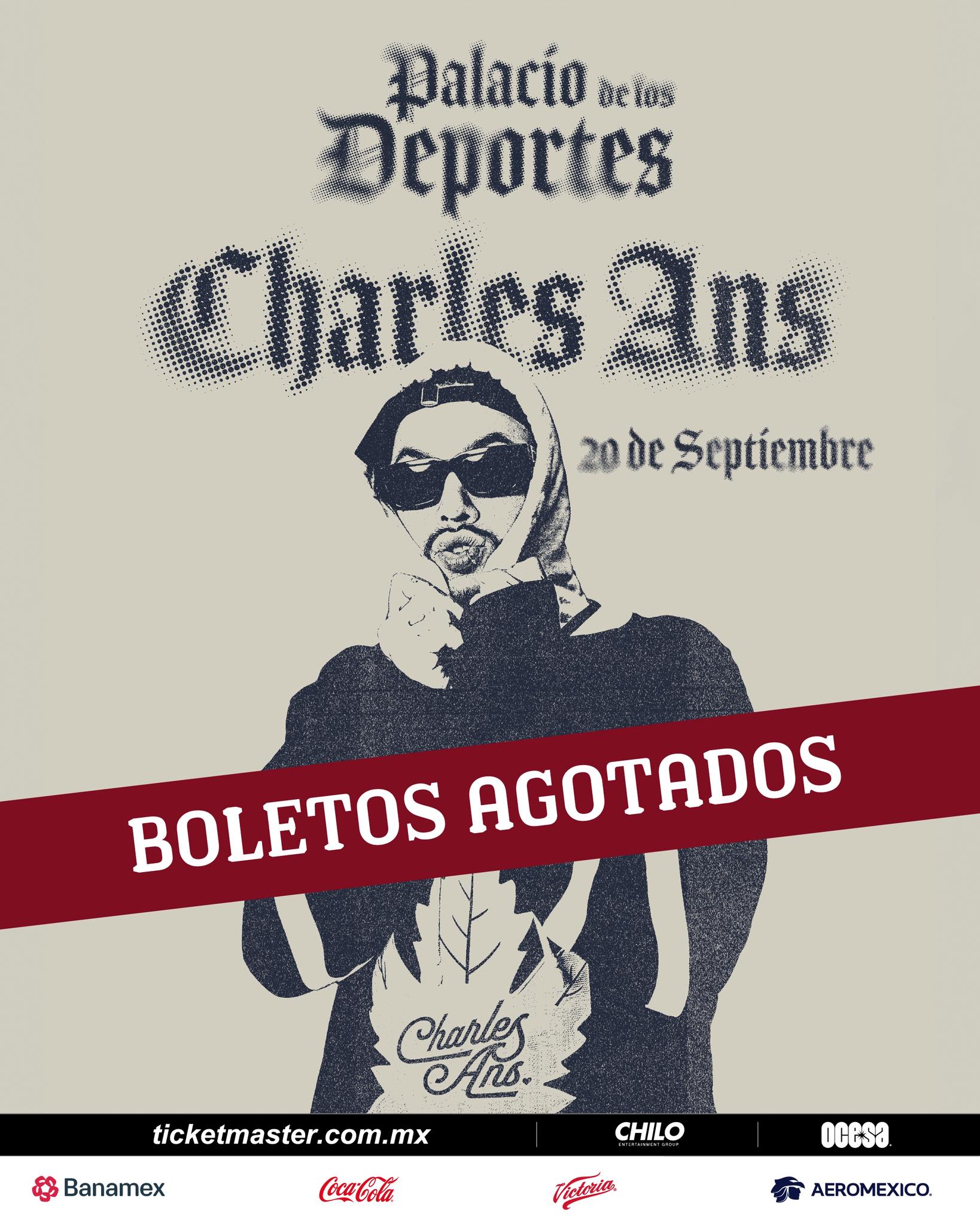 SOLD OUT: Charles Ans invadirá el Palacio de los Deportes