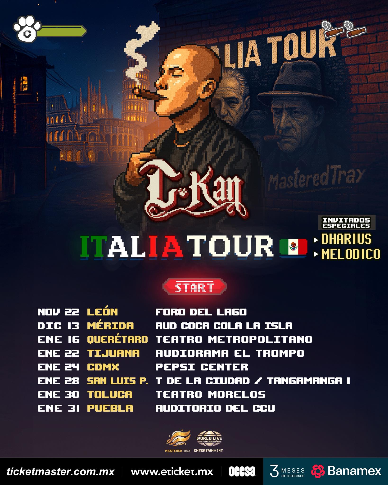 PRECIOS: C-Kan invadirá el Pepsi Center