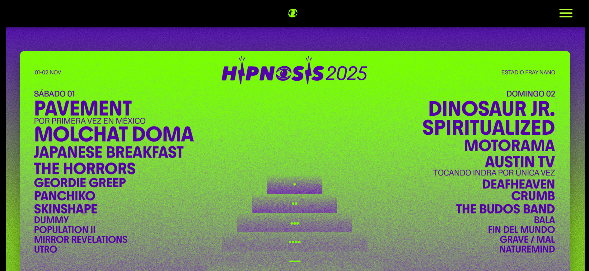 Hipnosis estrena página oficial rumbo a su edición 2025