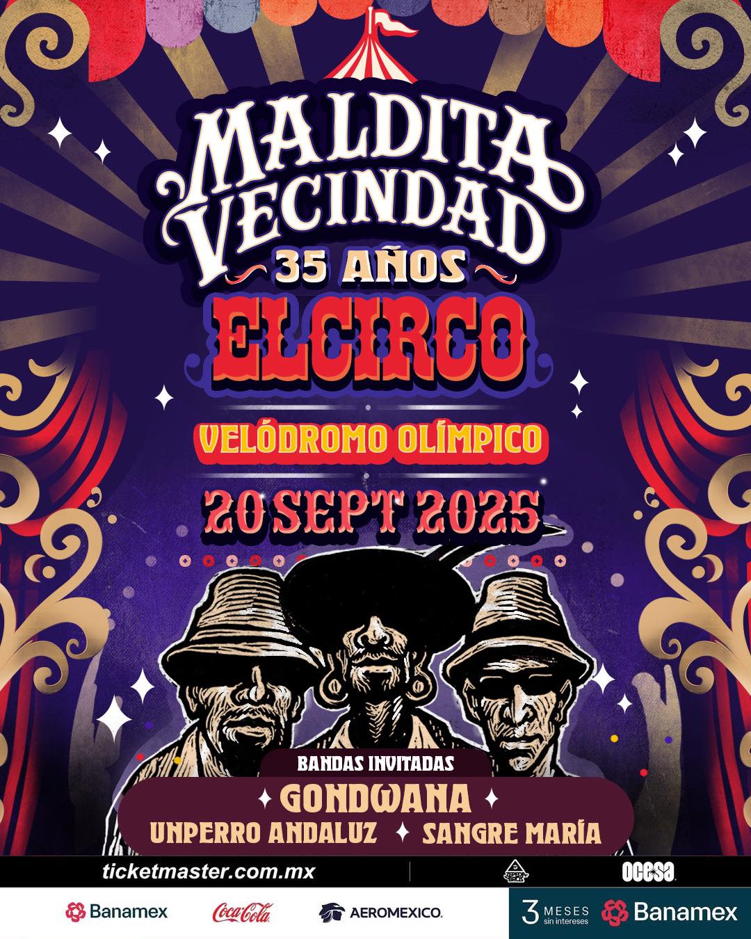 Maldita velodromo invitados