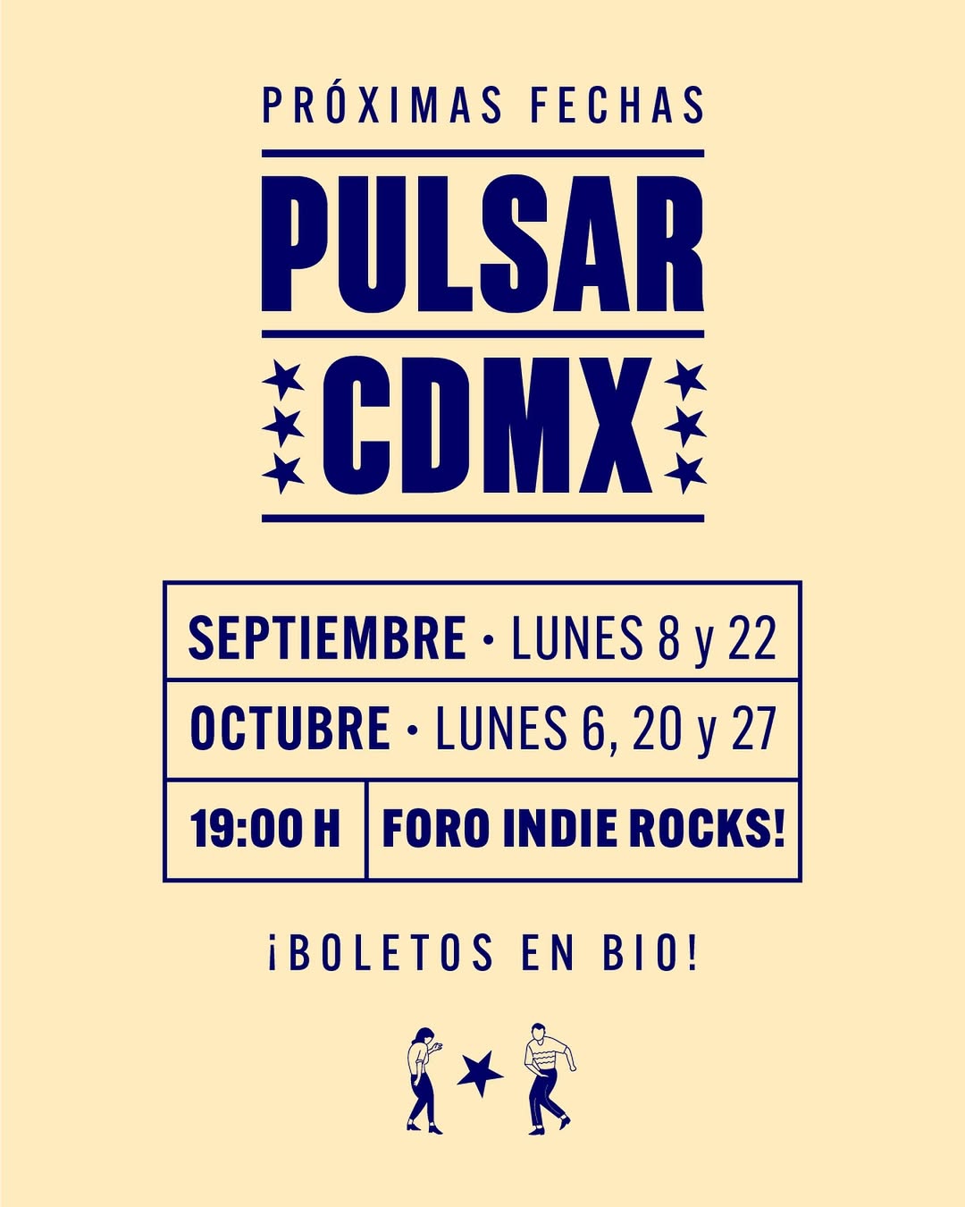 Pulsar proximas fechas