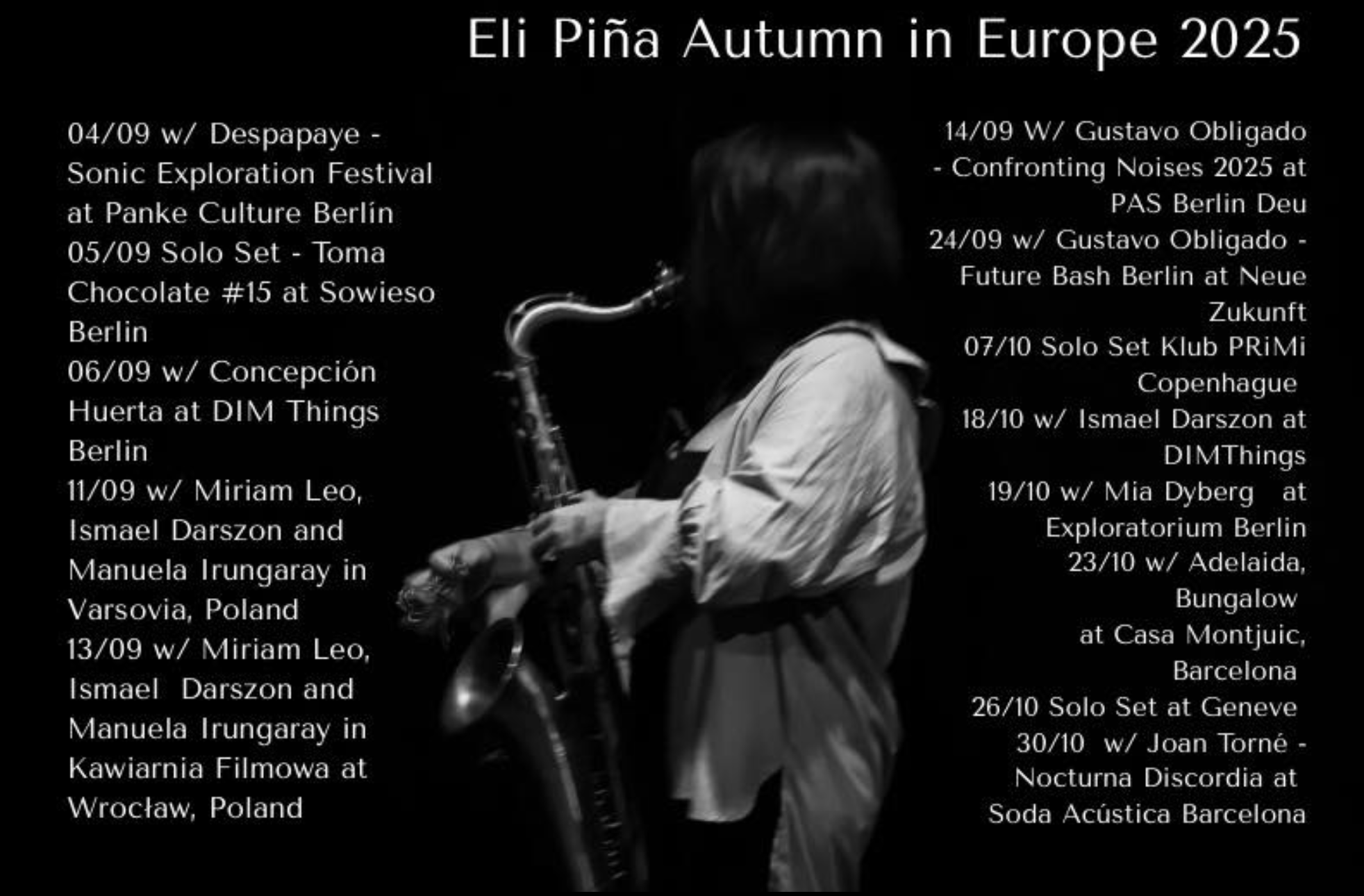 Eli piña tour europa