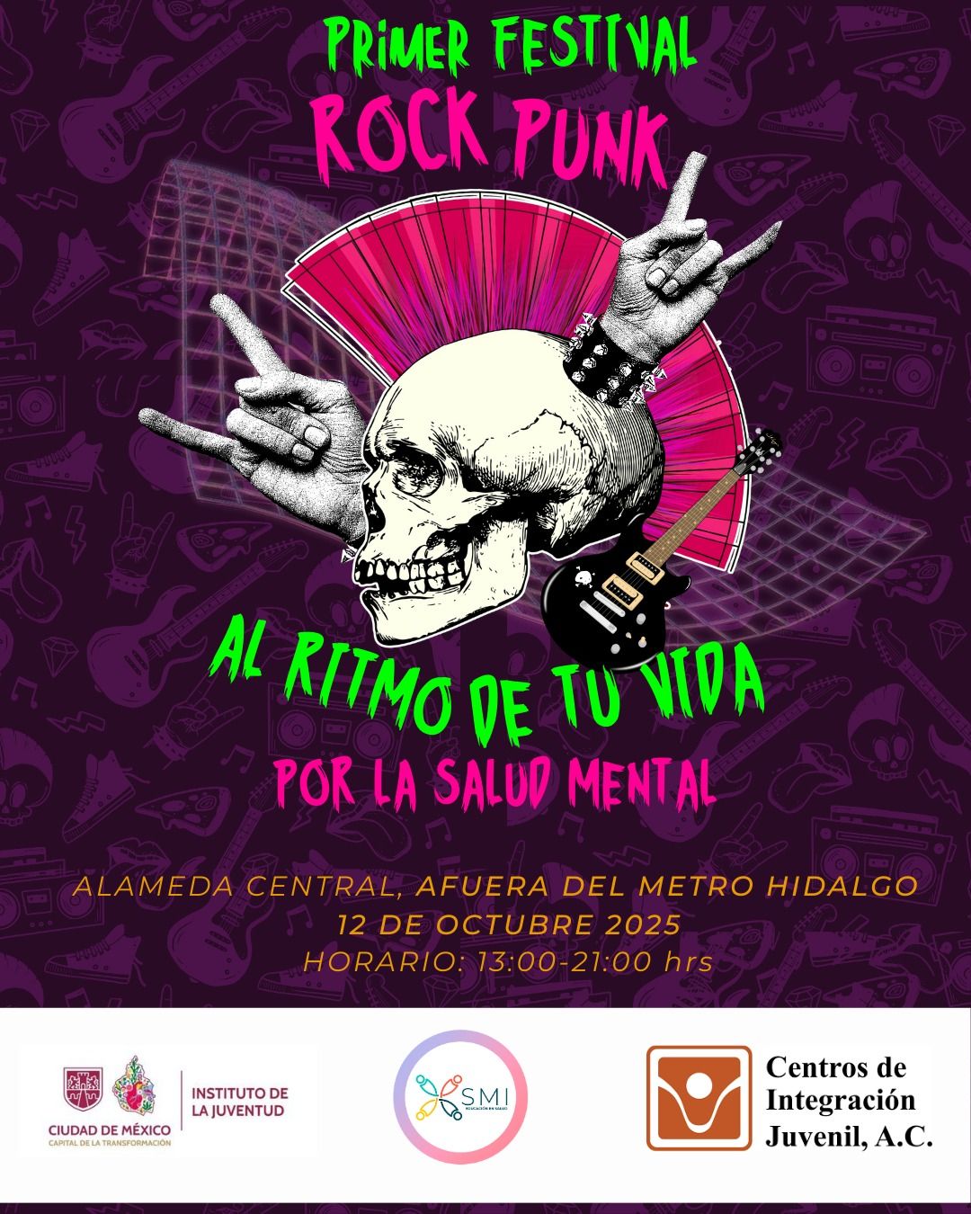 Festival de rock, punk al ritmo de tu vida