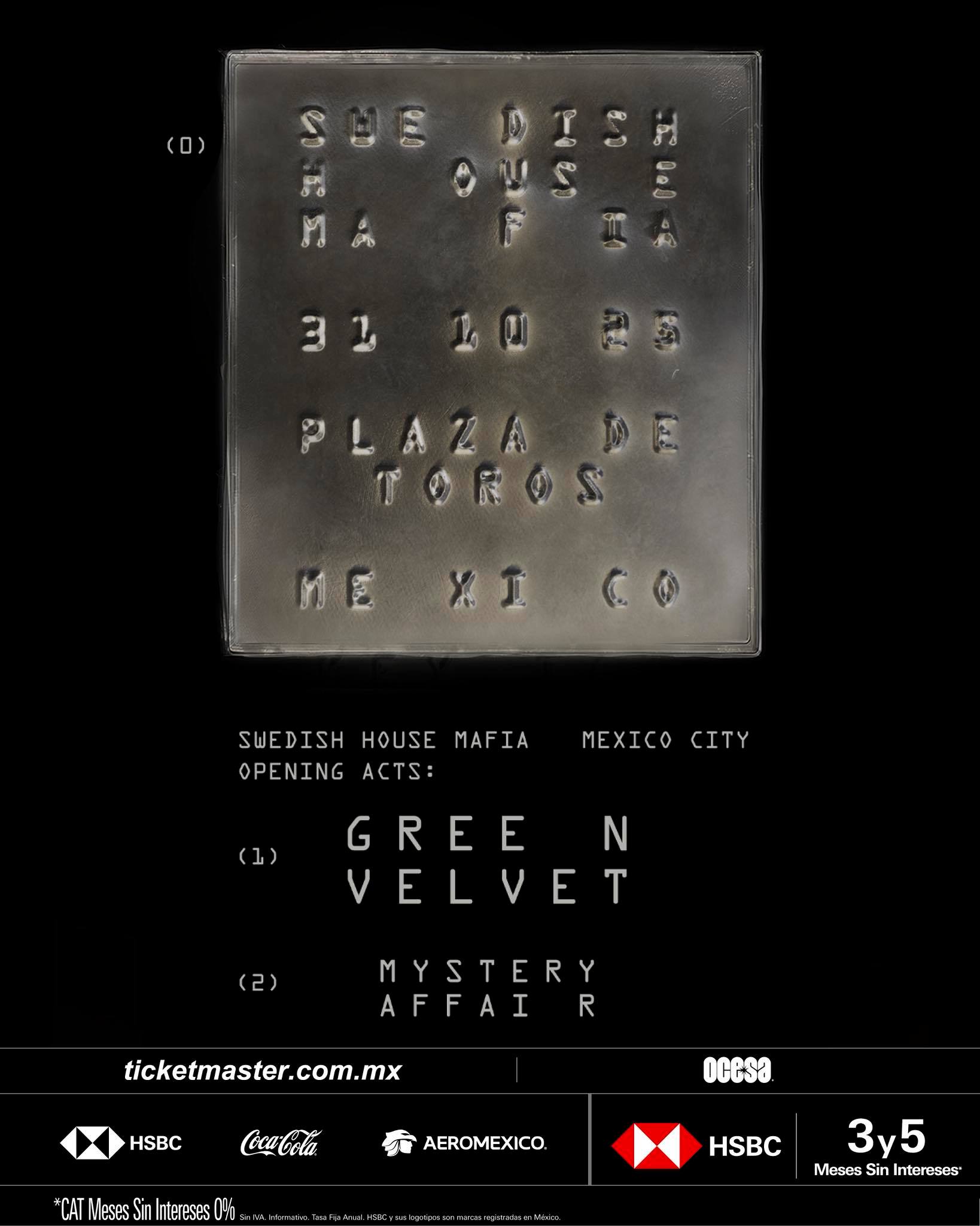 PRECIOS: Swedish House Mafia se presentará en la Plaza de Toros la México