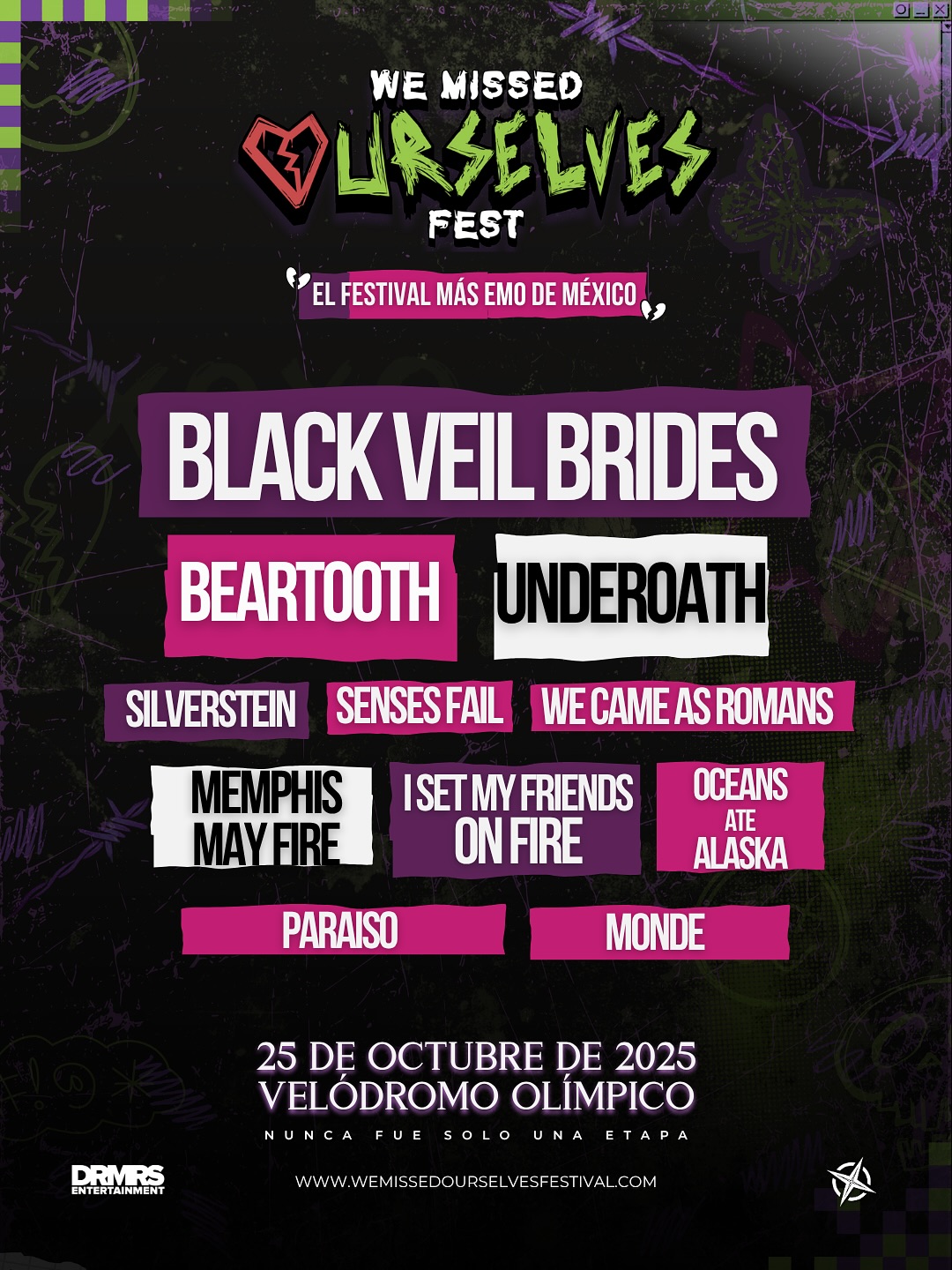 We missed ourselves festival lineup final
