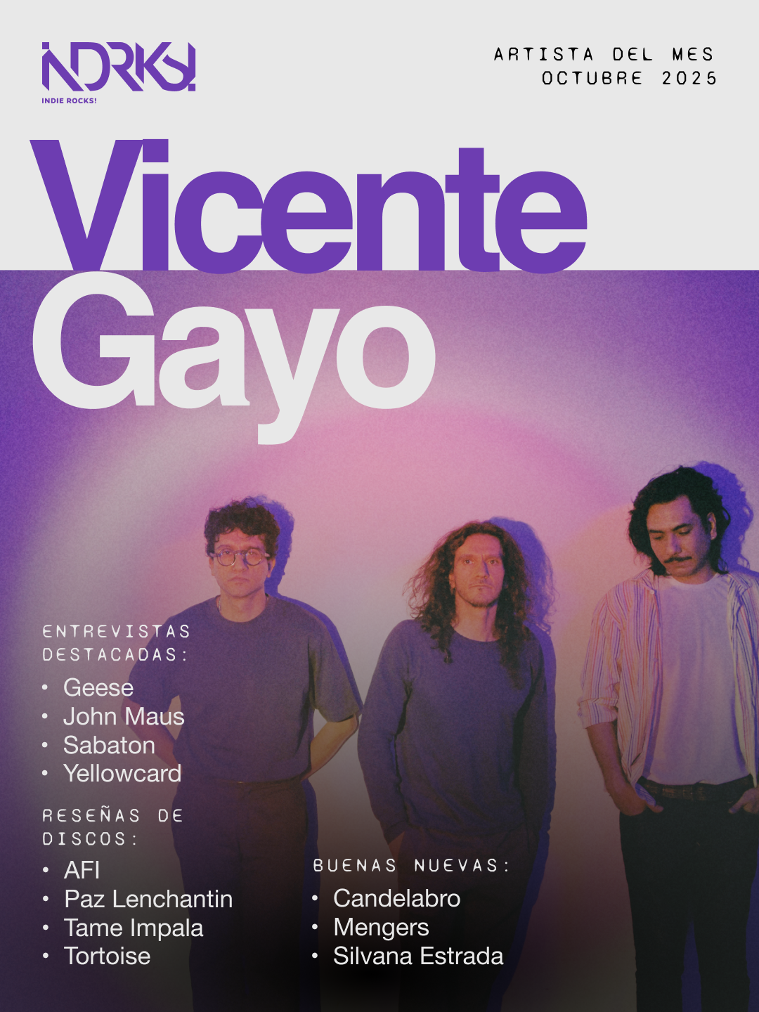 Artista del mes vicente gayo