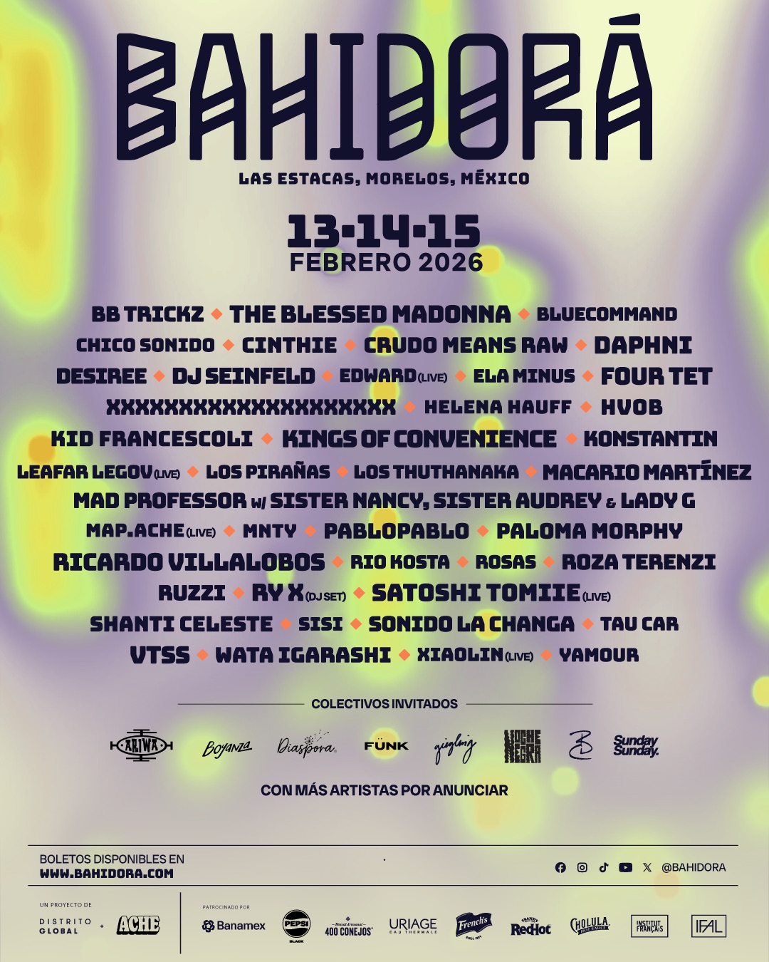 Bahidora 2026 lineup