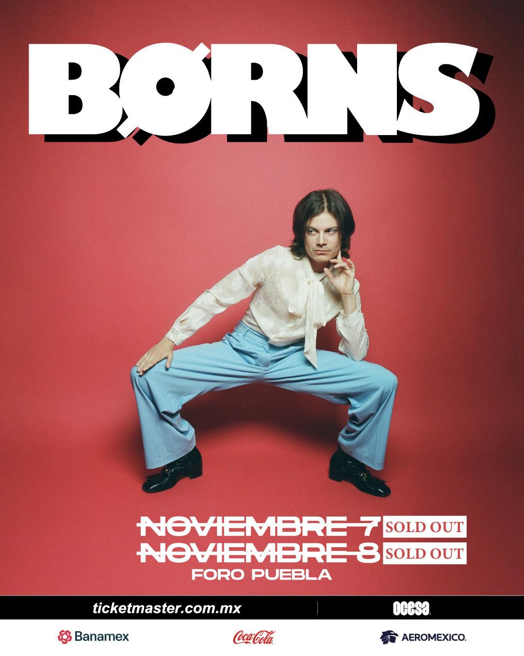 SOLD OUT: BØRNS se presentará en Foro Puebla