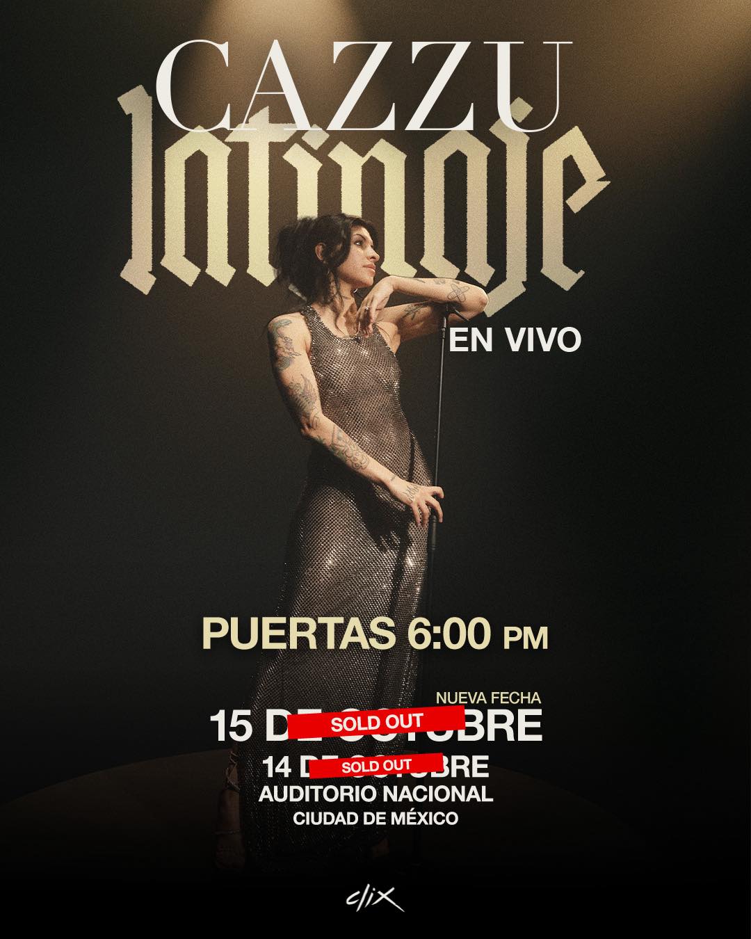 SOLD OUT: Cazzu iluminará el Auditorio Nacional