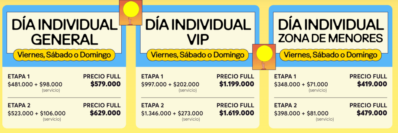 Estereo picnic 2026 individual