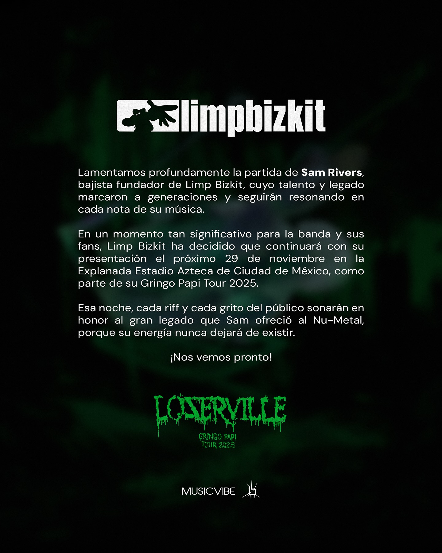 Limp biskit comunicado