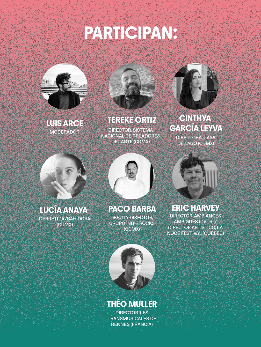 Mesa redonda invitados