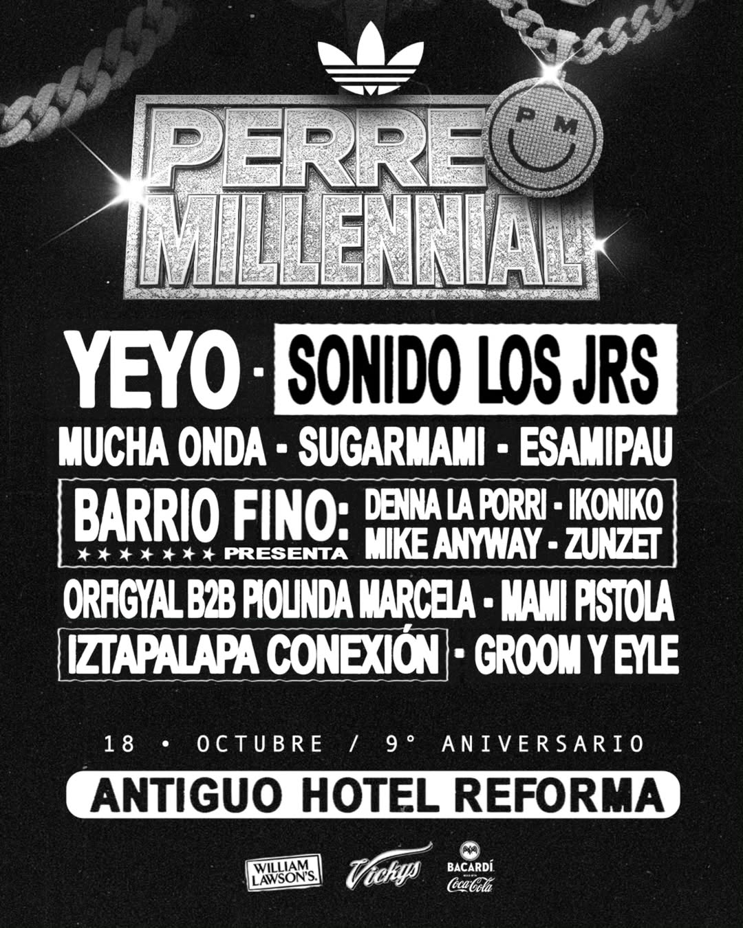 PRECIOS: Perreo Millennial 2025 anuncia lineup