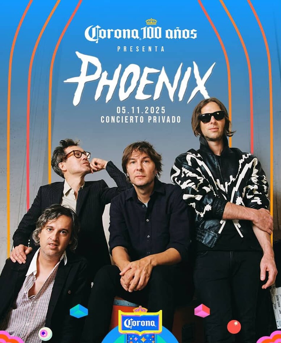 SOLD OUT: Phoenix se presentará en el Auditorio BB