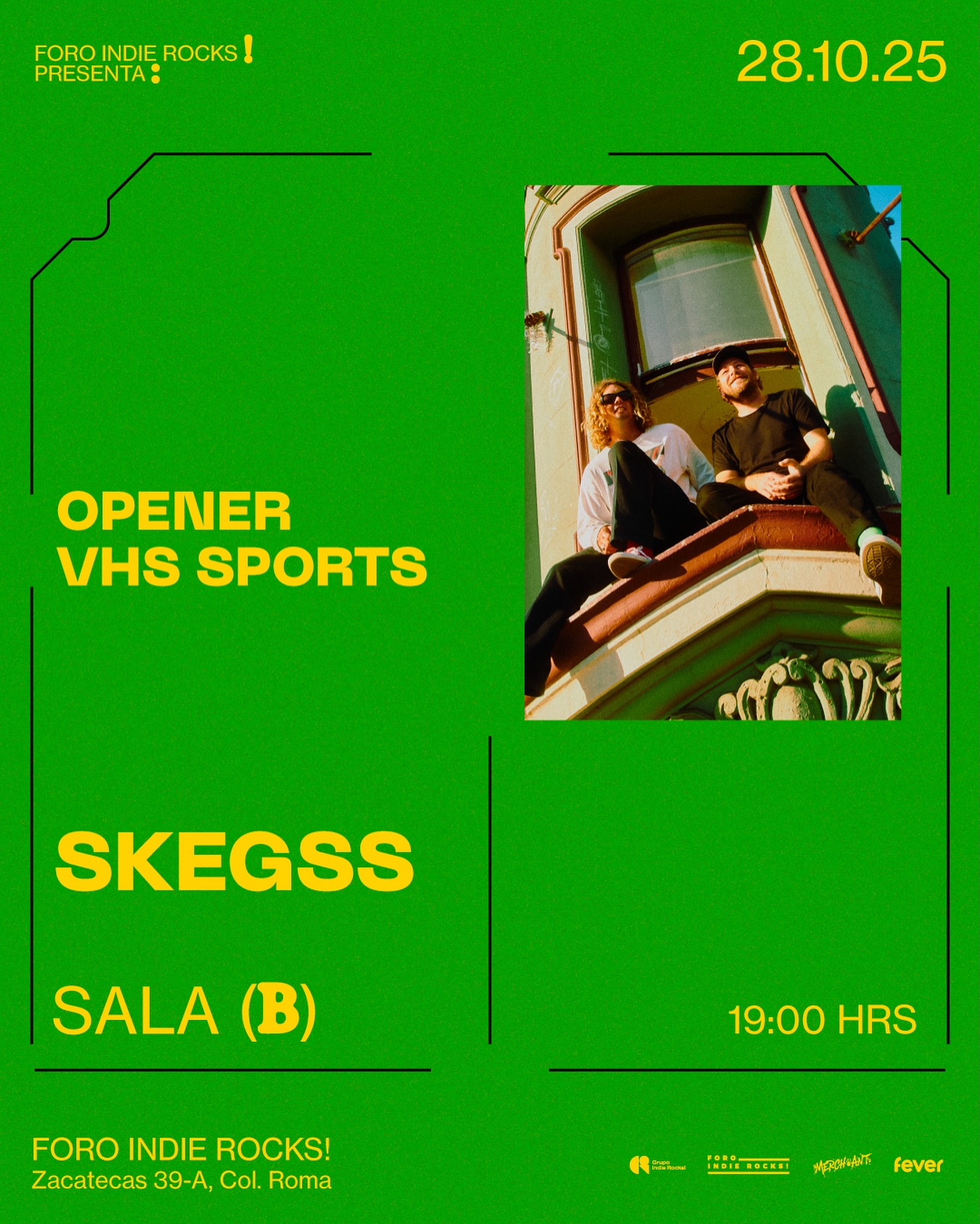 PRECIOS: Skegss llegará al Foro Indie Rocks!