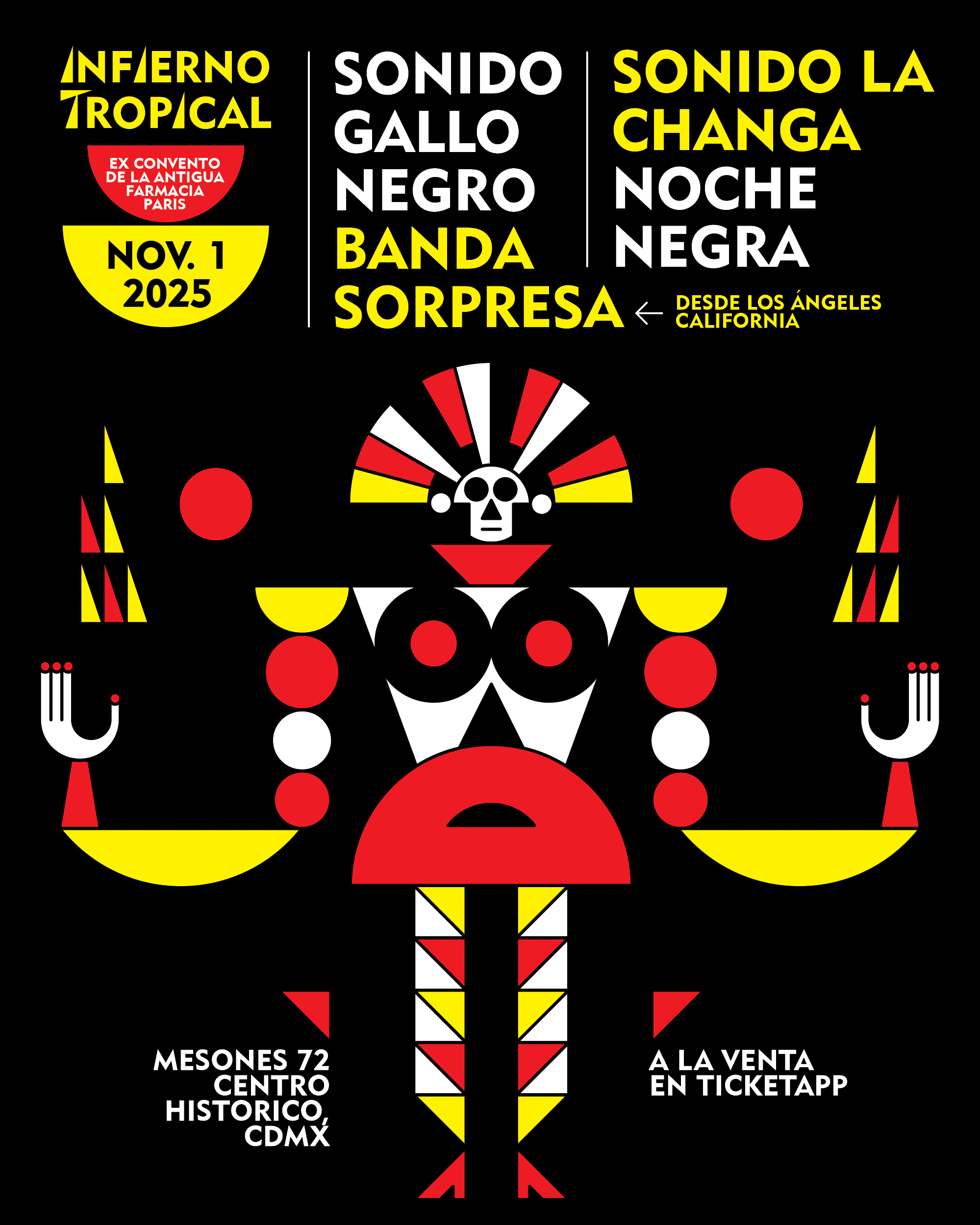Sonido gallo negro mesones 72