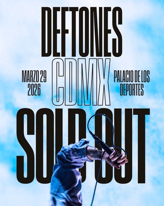 SOLD OUT: Deftones llegará al Palacio de los Deportes