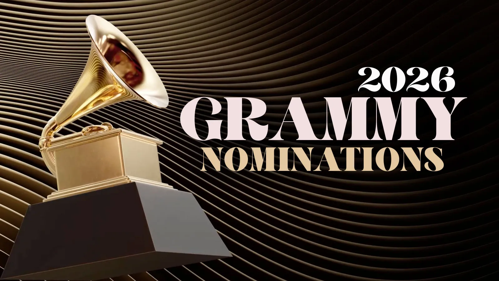 Conoce la lista de nominados a los Grammys 2026