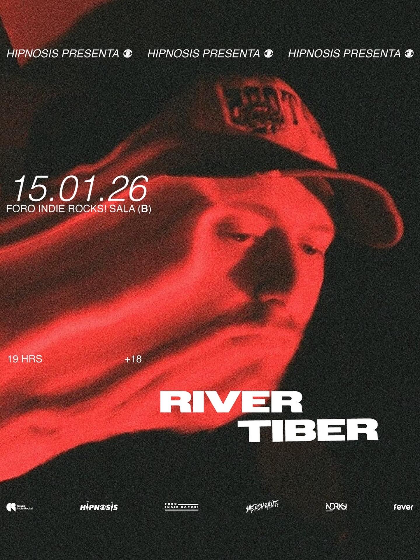 PRECIOS: Hipnosis presenta River Tiber se presentará en el Foro Indie Rocks!