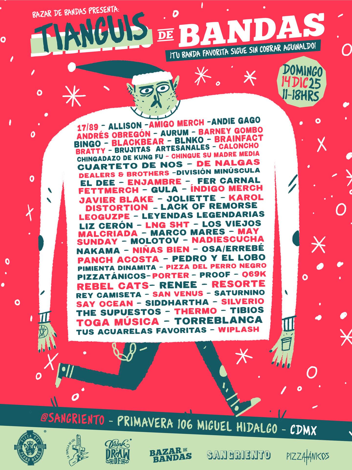 No te pierdas el Tianguis de Bandas 2025