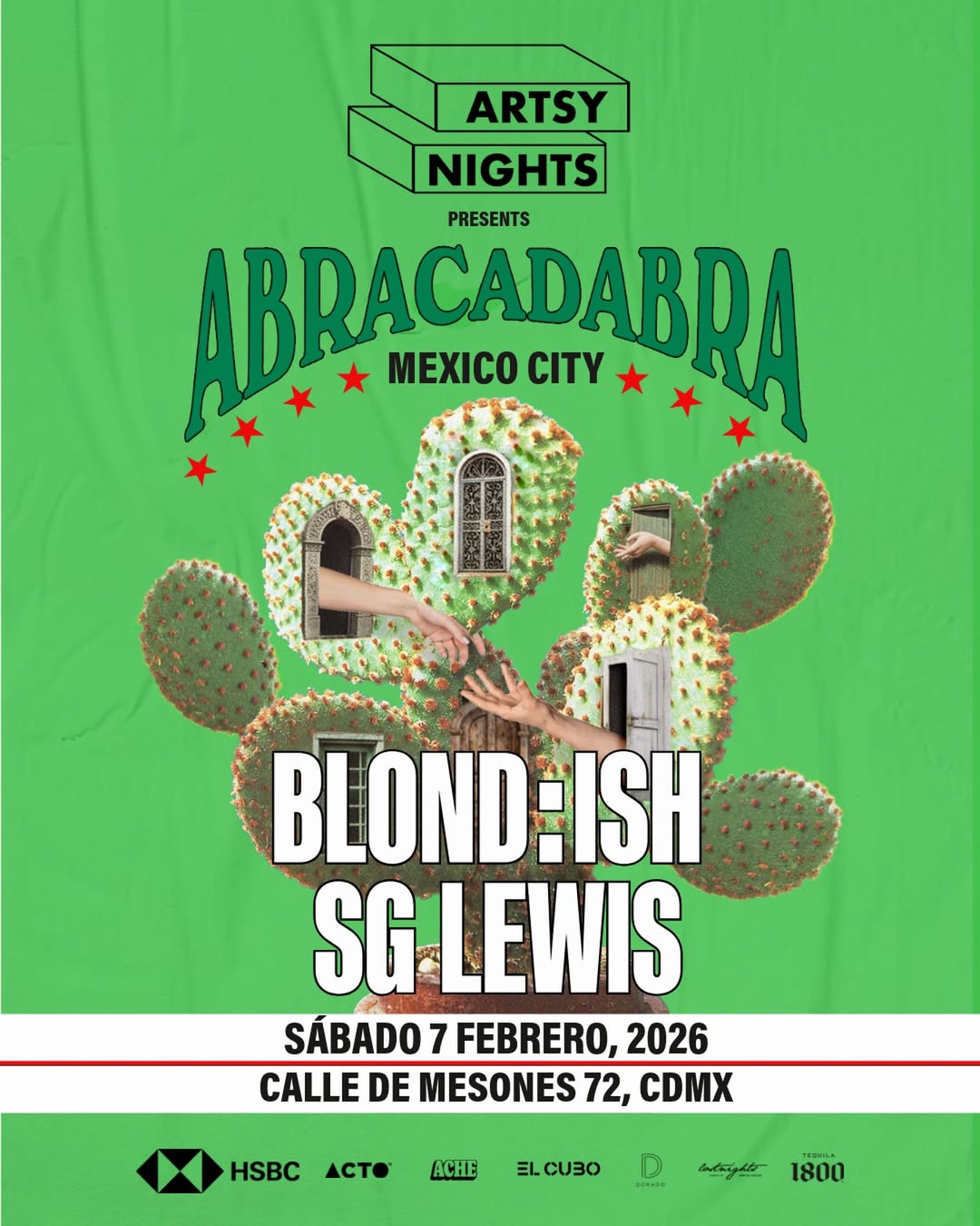 PRECIOS: ABRACADABRA México con BLOND:ISH + SG Lewis