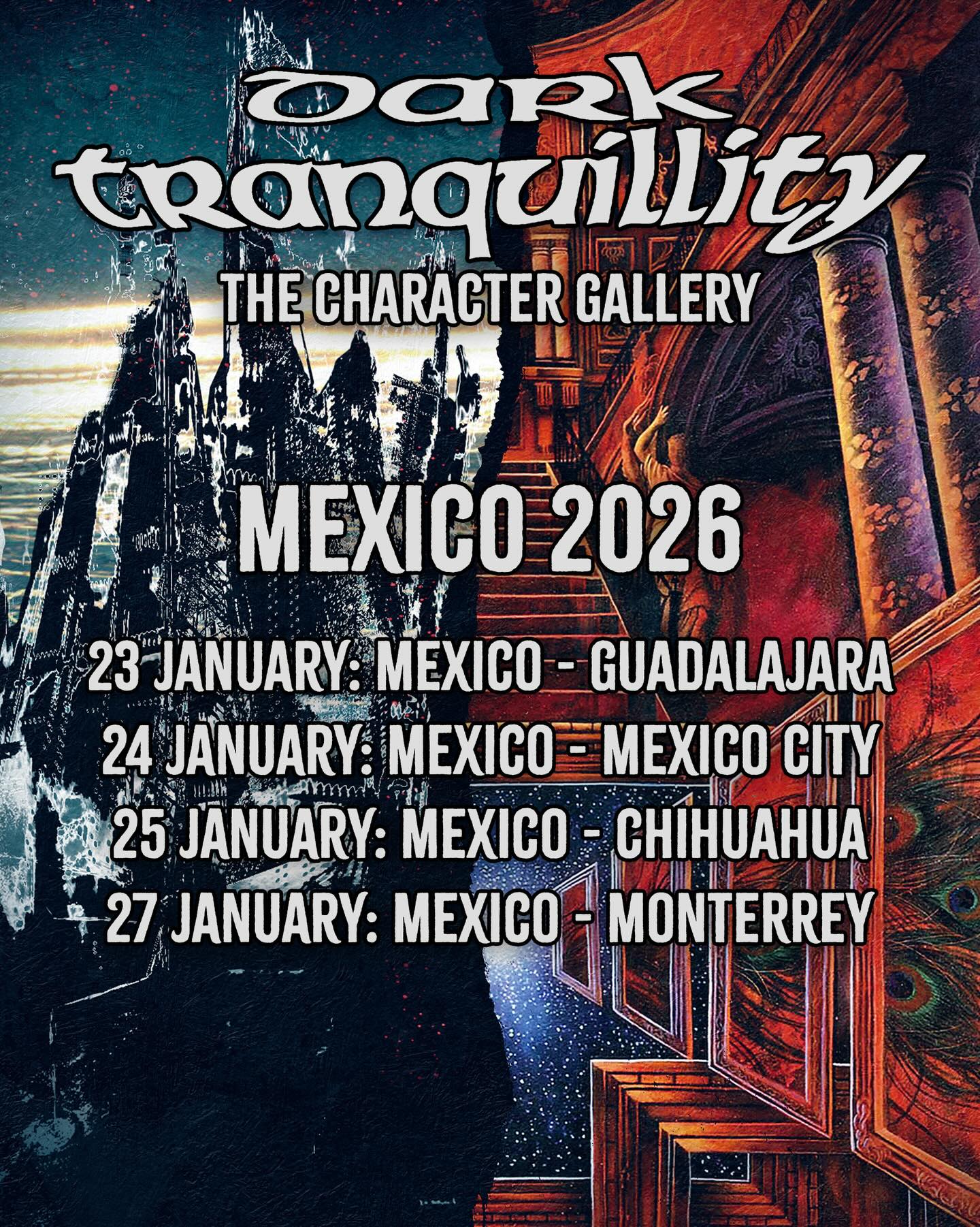 PRECIOS: Dark Tranquillity se presentará en el Circo Volador