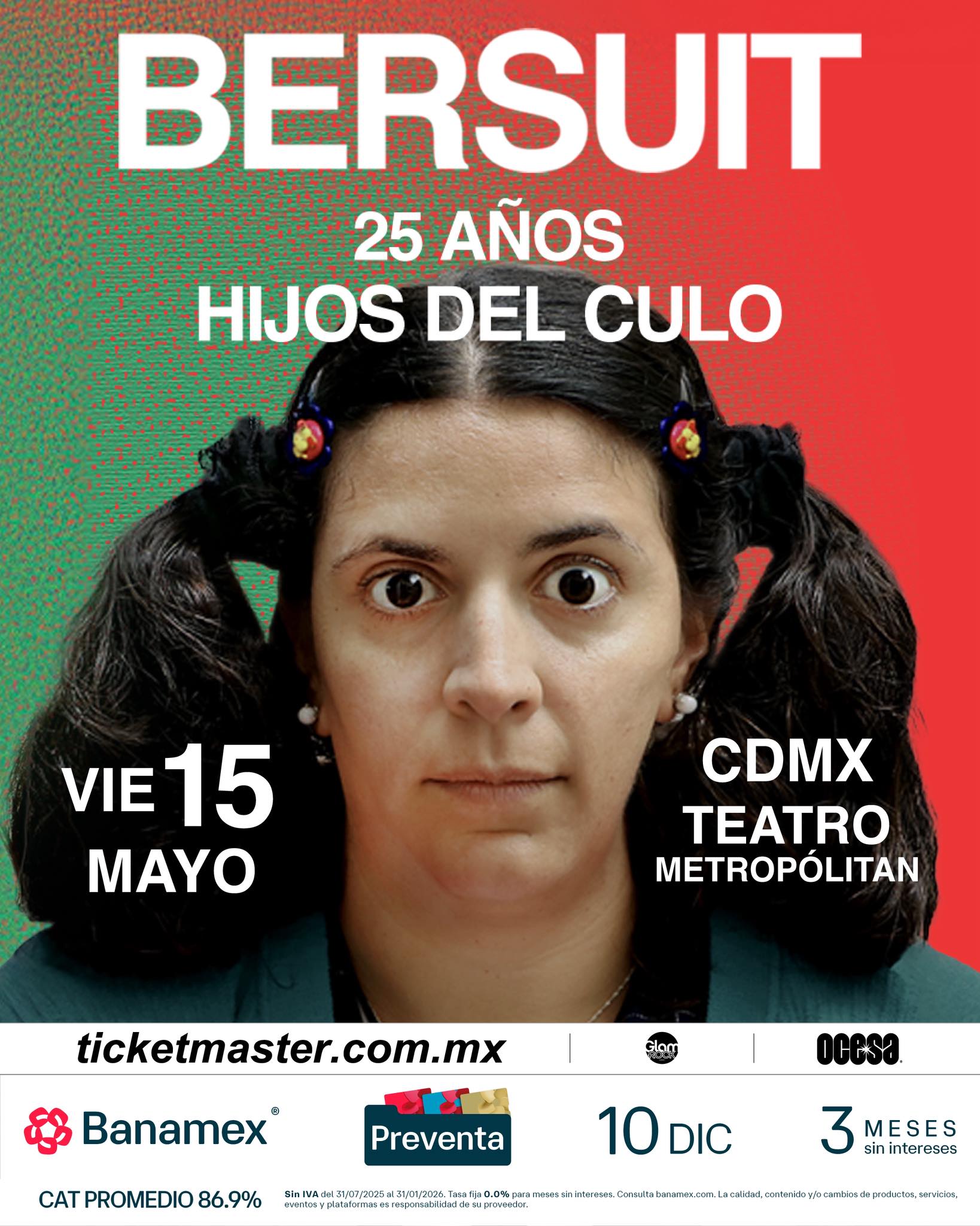 PRECIOS: Bersuit llegará al Teatro Metropólitan