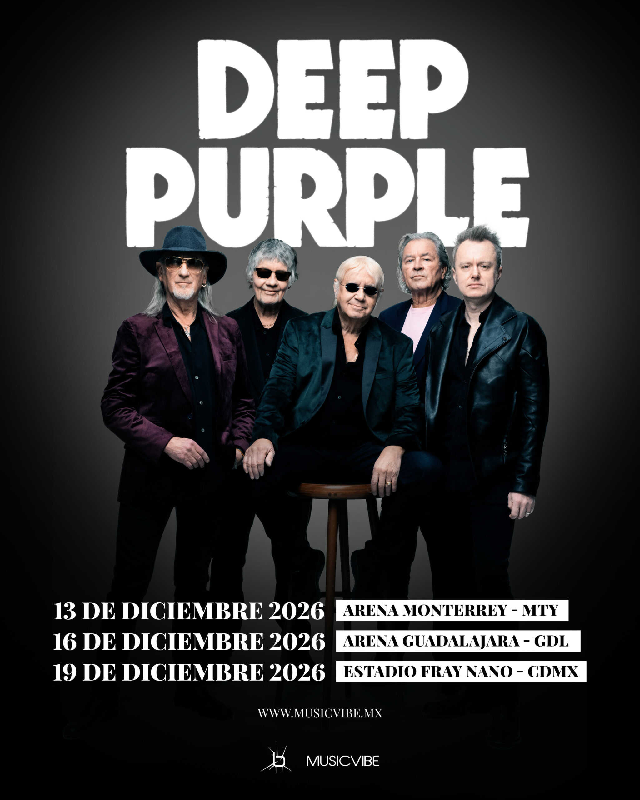 Deep Purple se presentará en el Estadio Fray Nano