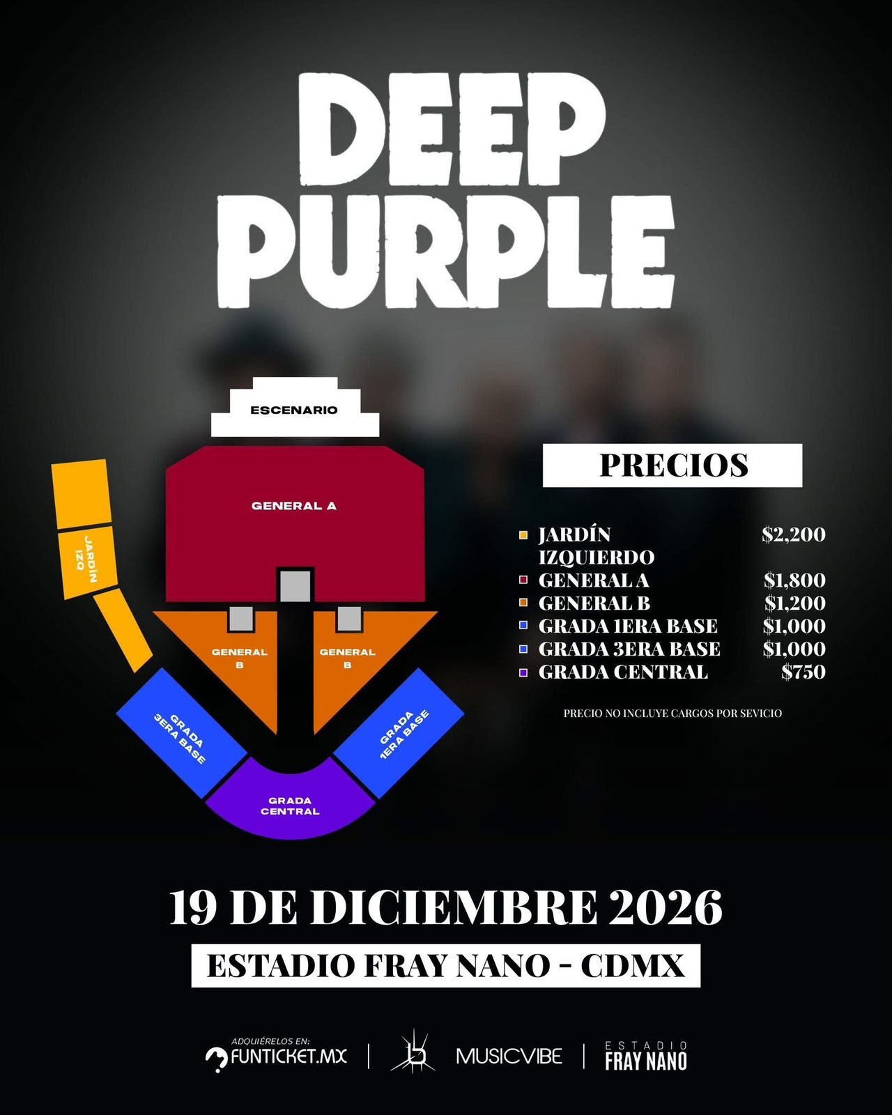 Deep purple precios fray nano