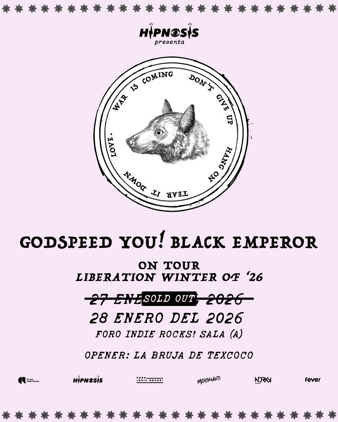 Godspeed nueva fecha foro ir