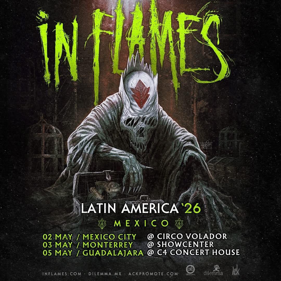 In flames circo volador