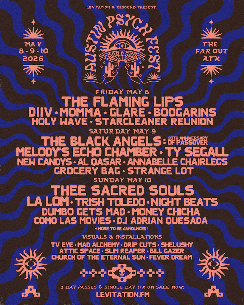 Austin Psych Fest 2026 anuncia lineup