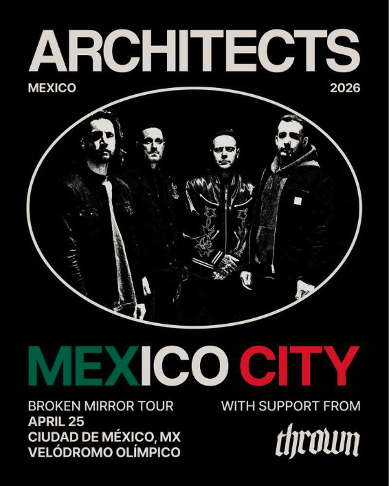 PRECIOS: Architects llegará al Velódromo Olímpico