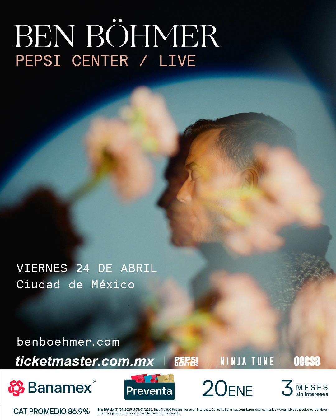 Ben Böhmer dará un show en el Pepsi Center