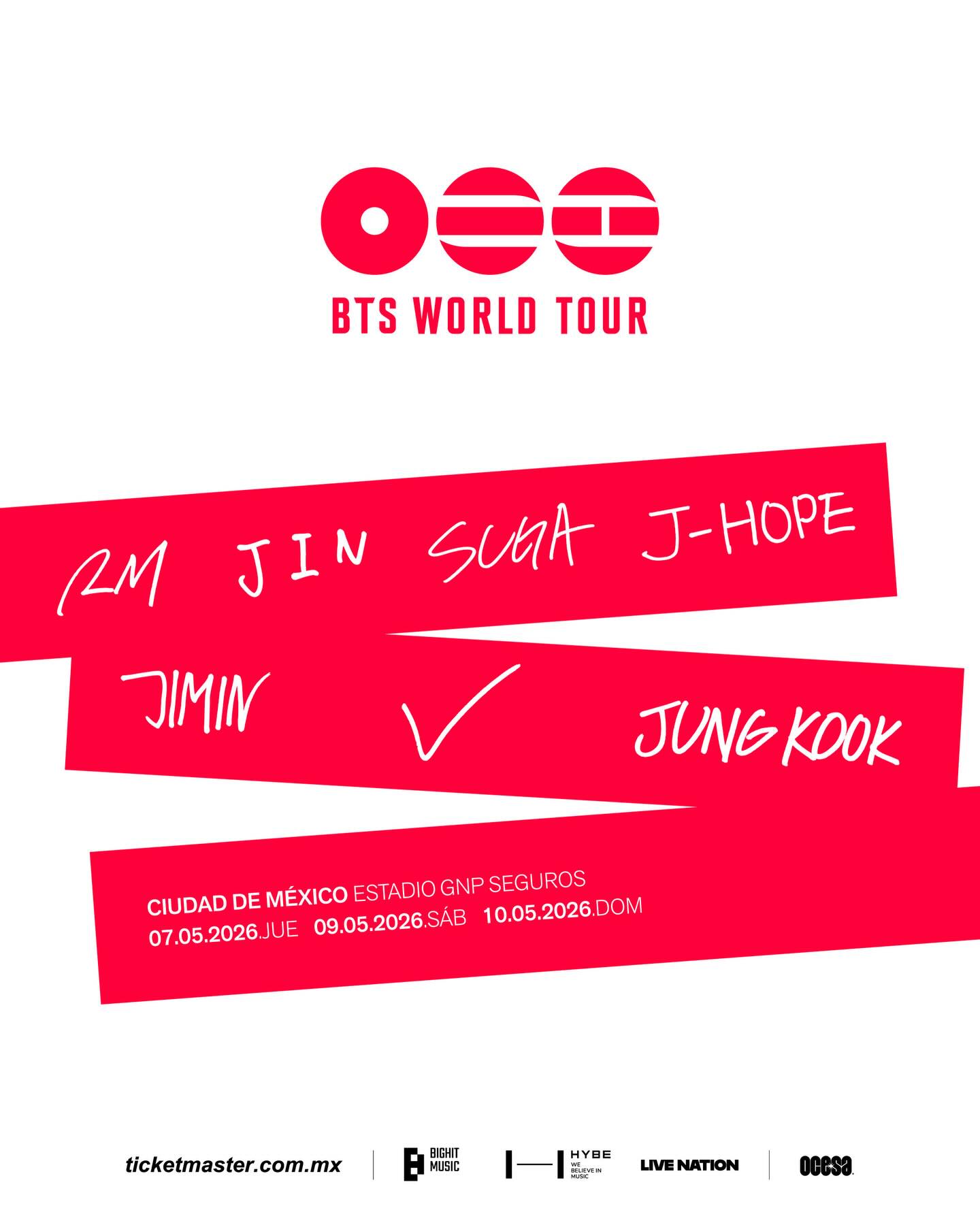 BTS llegará al Estadio GNP Seguros