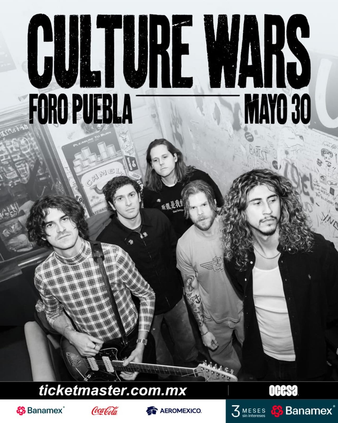 Culture Wars llegará al Foro Puebla
