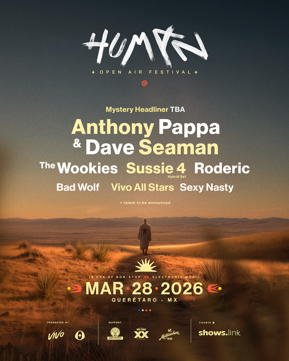 PRECIOS: HUMAN Festival 2026 anuncia lineup
