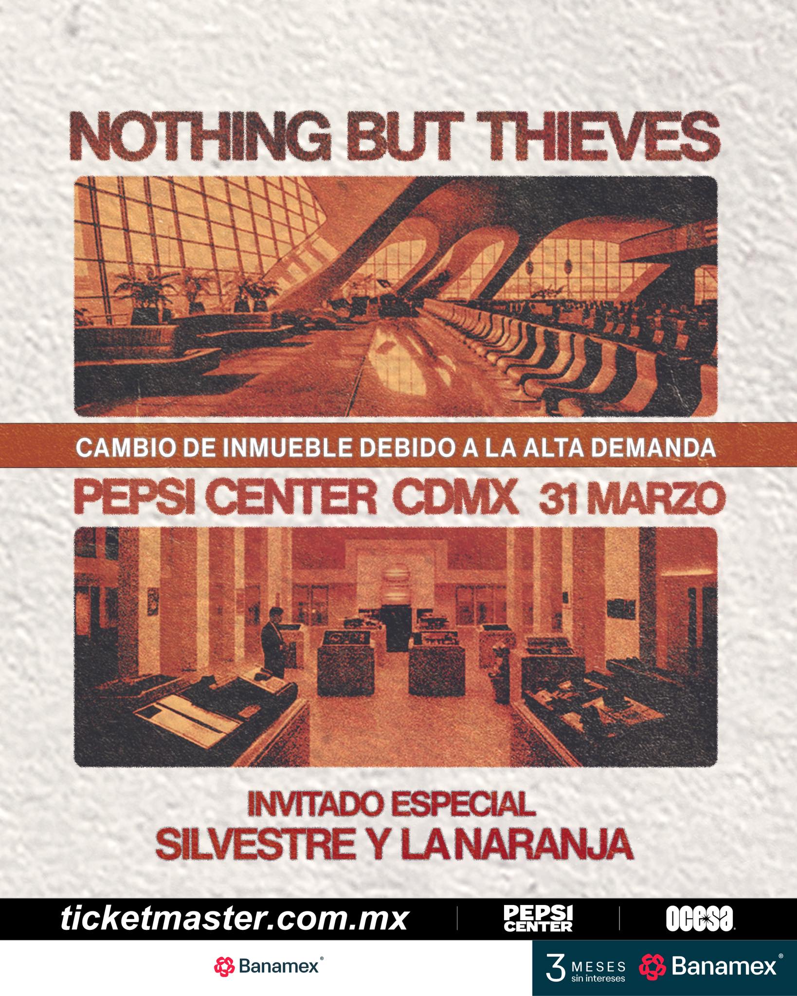 CAMBIO DE VENUE: Nothing But Thieves encenderá el Pepsi Center