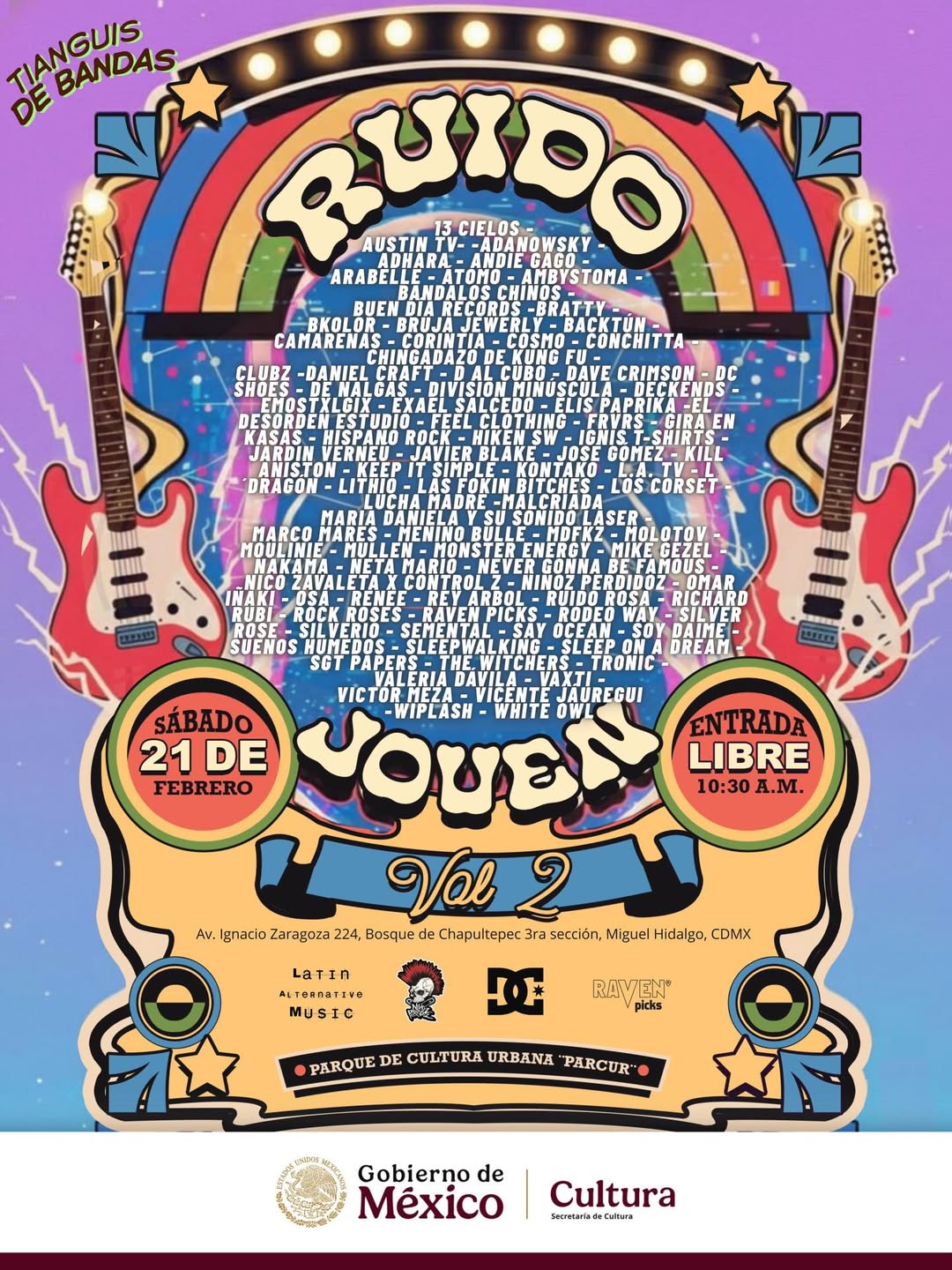 Ruido Joven Vol. 2 en Parcur