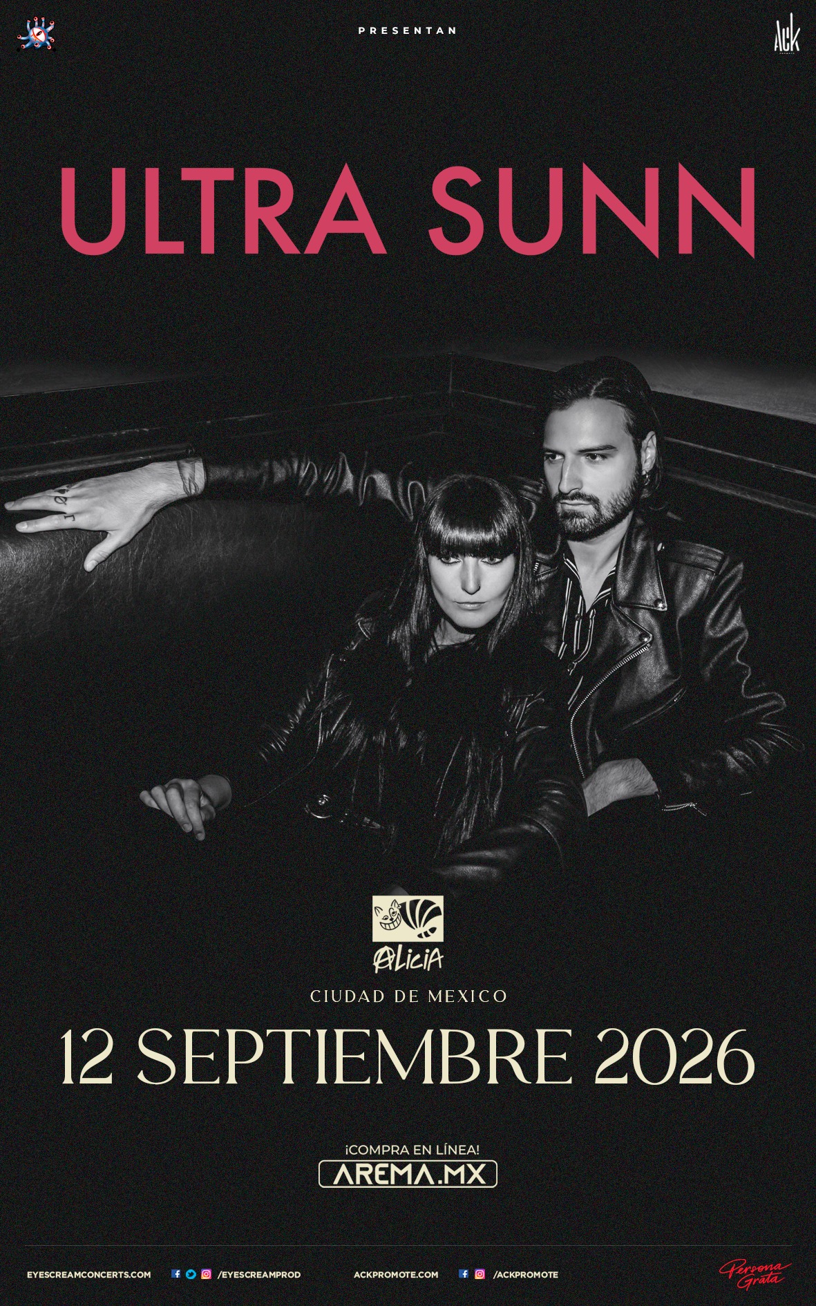 PRECIOS: ULTRA SUNN se presentará en el Multiforo Alicia