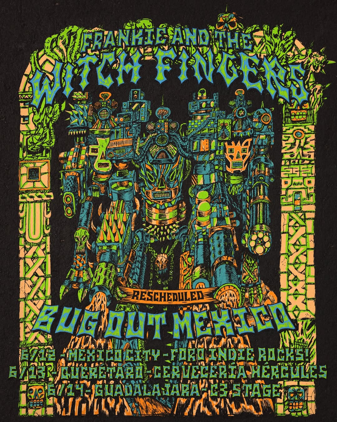 REPROGRAMADO: Frankie and the Witch Fingers se presentará en el Foro Indie Rocks!