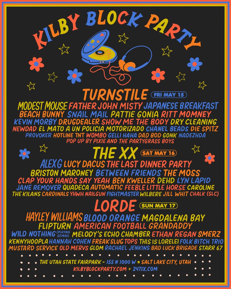 Kilby Block Party 2026 anuncia lineup por día